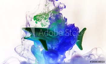 Color in water