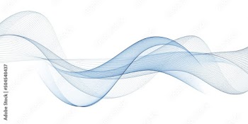 Color light blue abstract waves design
