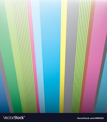 Color line background vector image