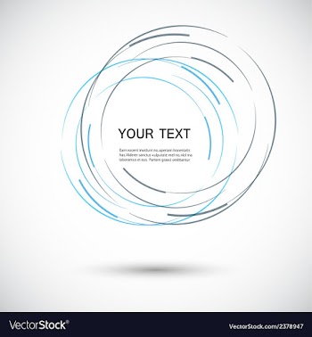 Color line twirl design vector image