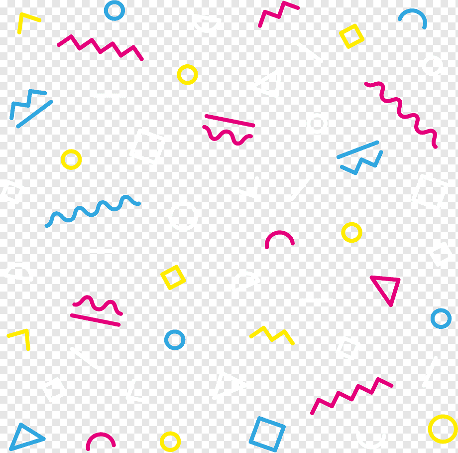 Color lines geometric patterns, angle, color Splash, text png