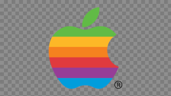 Color Logo Brand Apple Rainbow Free HD Image