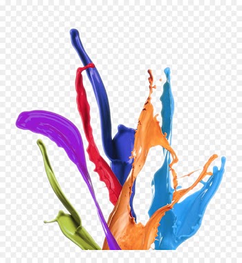 Color Paint - Colorful paint splashing effect 