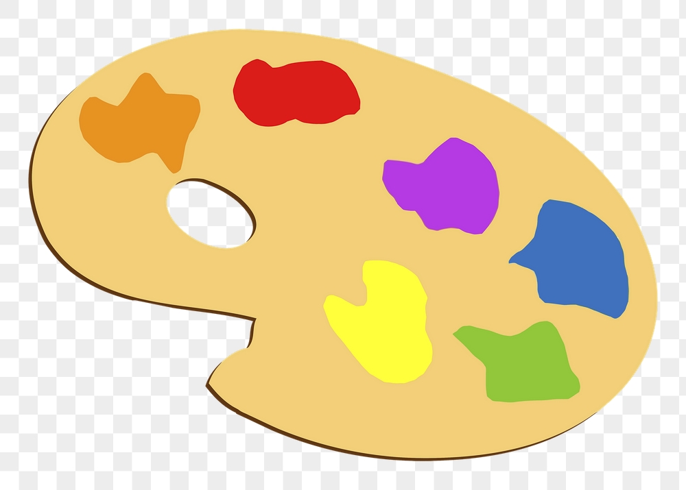 Color palette png sticker, art | Free PNG - rawpixel