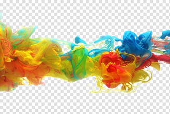 Color psychology Color , Colorful smoke Dream, yellow, orange, blue, and green smokes transparent background PNG clipart