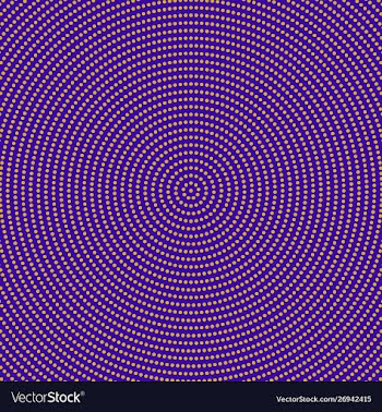 Color retro abstract halftone dot pattern vector image