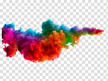 Color smoke transparent background PNG clipart
