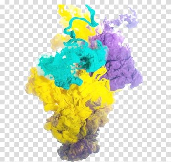 Color smoke transparent background PNG clipart
