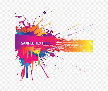 Color Splash - Color splash background vector material 
