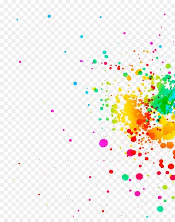 Color Splash screen Malermester - happy holi 