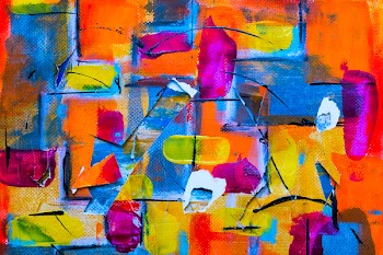 Color Splatter Painting