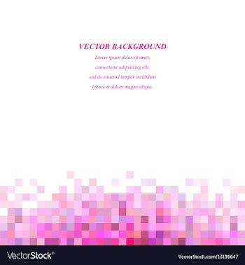 Color square mosaic background design template vector image