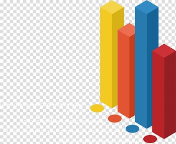 Color , Three-dimensional color column chart transparent background PNG clipart