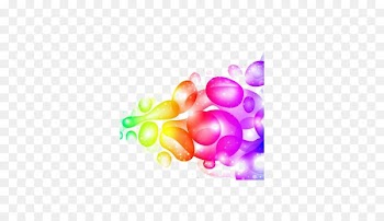 Color Transparency and translucency Clip art - Color bubbles 