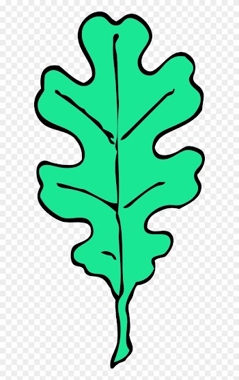 Color Variation D - Oak Leaf Clip Art