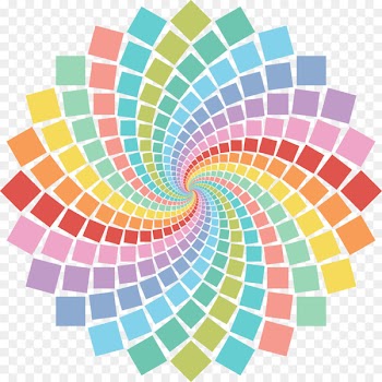 Color wheel Abstract art - Vector color ring 