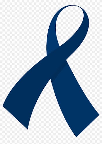 Colorectal Cancer Awareness Ribbon