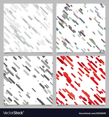 Colored abstract diagonal stripe pattern vector image
