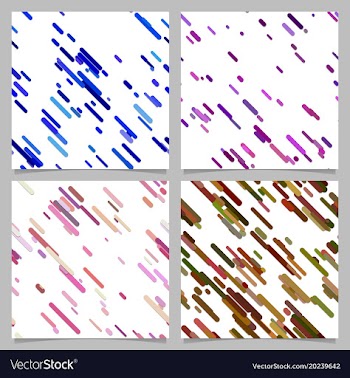 Colored abstract diagonal stripe pattern vector image