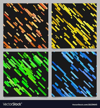 Colored abstract diagonal stripe pattern vector image