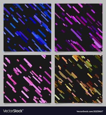 Colored abstract diagonal stripe pattern vector image