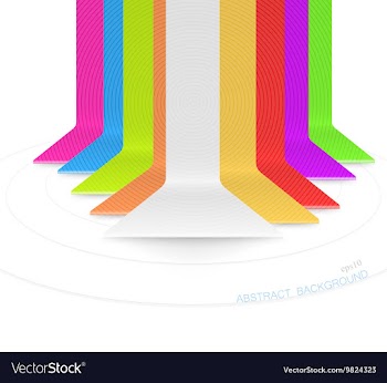 Colored bar vector image
