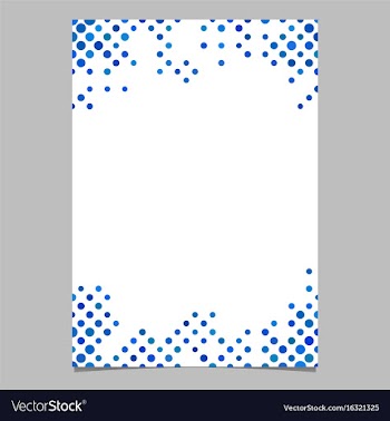 Colored circle pattern brochure background vector image