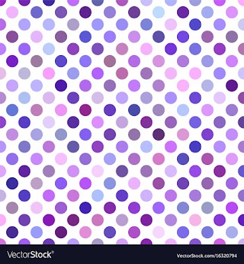 Colored dot pattern background - from purple vector image