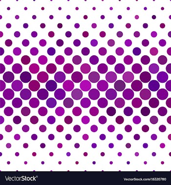Colored dot pattern background vector image