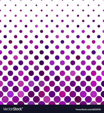 Colored dot pattern background vector image