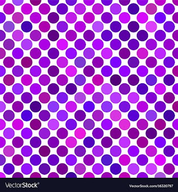 Colored dot pattern background vector image