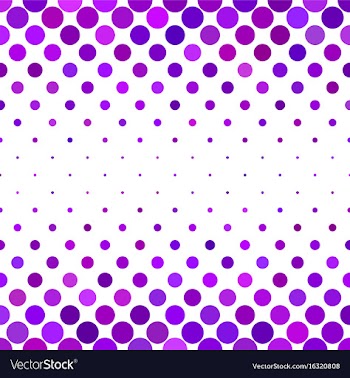 Colored dot pattern background vector image