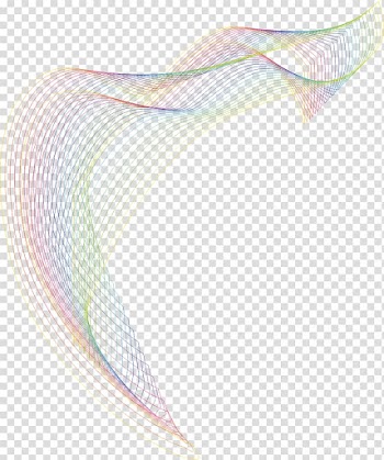 Colored lines transparent background PNG clipart
