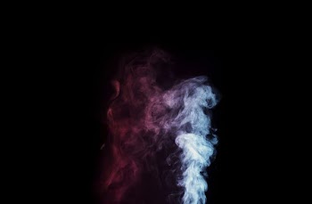Colored Lit Smoke