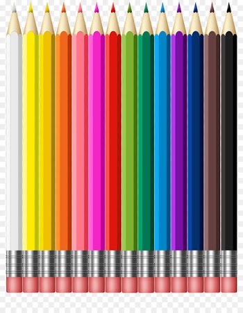 Colored pencil - Cartoon color pencil 