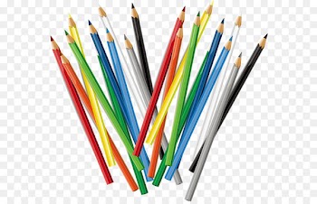 Colored pencil - Colored pencils pattern 