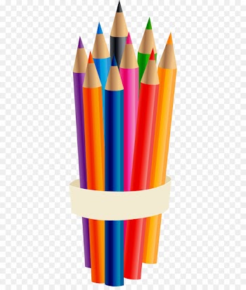 Colored pencil Drawing Euclidean vector - Vector hand-drawn color pencil 