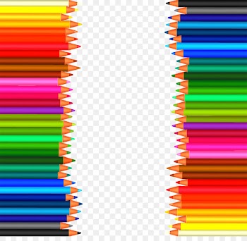 Colored pencil Paper - Colorful pencil 