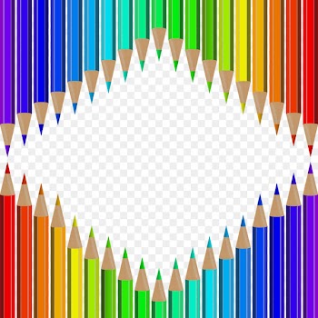 Colored pencil Royalty-free Illustration - Colorful pencil background 