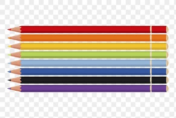 Colored pencils png sticker, transparent | Free PNG - rawpixel