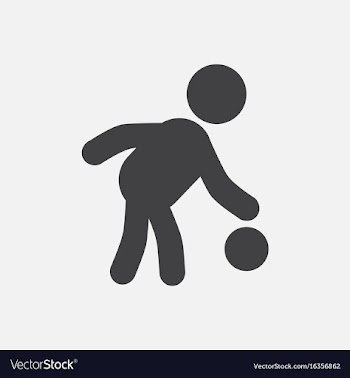 Colored silhouette of basketball player with ball vector image