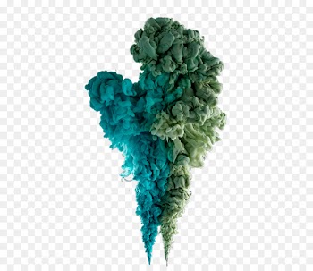Colored Smoke, Smoke Grenade, Smoke Bomb, Green, Turquoise PNG