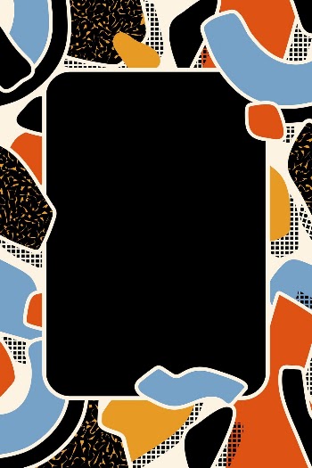 Colorful 90&rsquo;s Memphis frame background | Free Photo - rawpixel