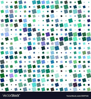 Colorful abstract angular square pattern design vector image