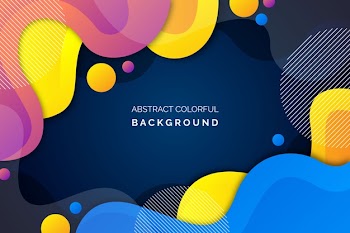 Colorful abstract background style Free Vector