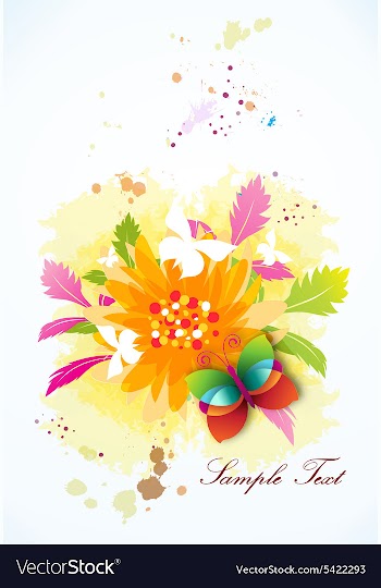 Colorful abstract background vector image