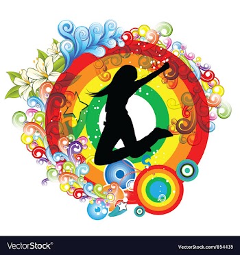 Colorful abstract background vector image