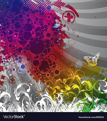 Colorful abstract background vector image