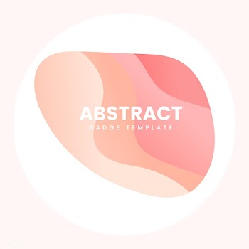 Colorful abstract badge logo design | Free stock vector - 463246