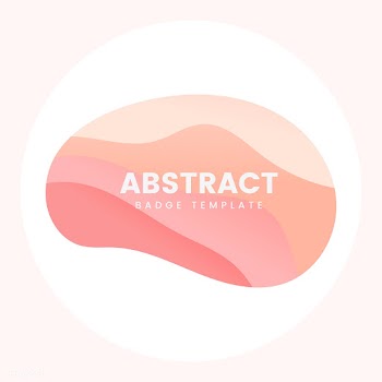 Colorful abstract badge logo design | Free stock vector - 463248